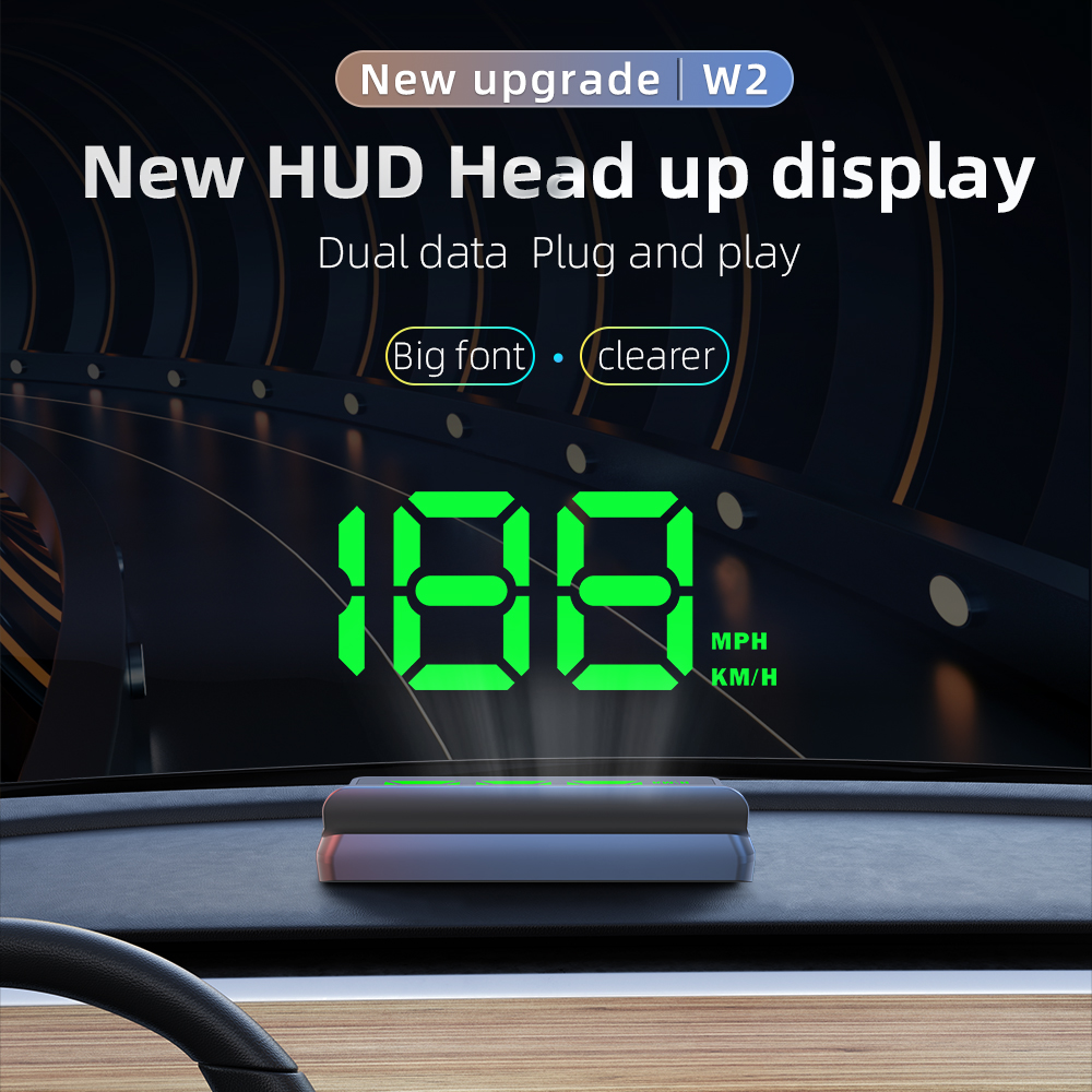 Car Heads Up Display Navigation - GPS Digital Speedometer HUD Head Up