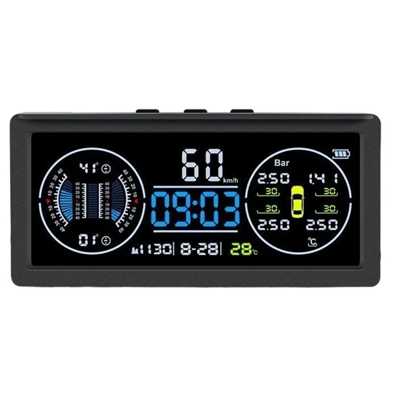 Hud Display With Tire Pressure - High-Precision Tire Pressure Monitoring System With
