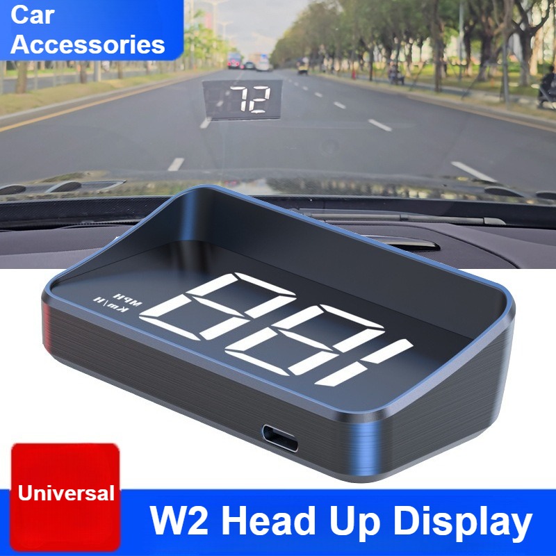 Car Hud Head Up Display Gps - Car Head-Up Display W2 Car HUD