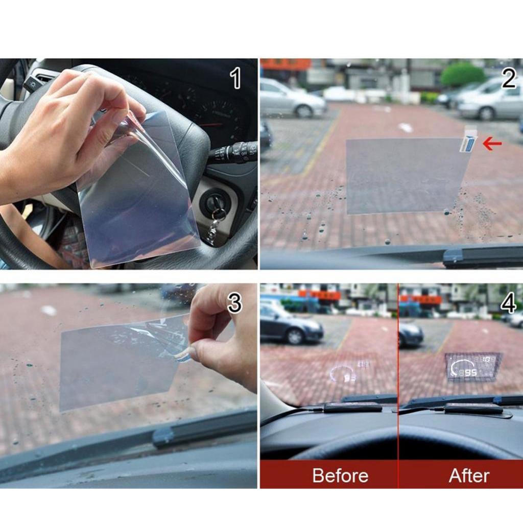 Anti Glare Car HUD Projector R - đánh giá và giá Hud Reflection Film Windshield
