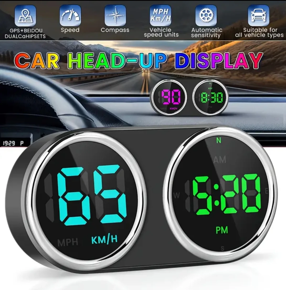 Car Motorcycle Electronic Cloc - đánh giá và giá Car Heads Up Display Navigation