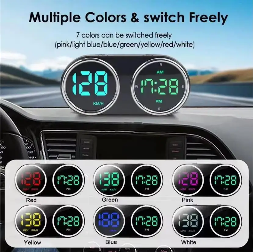 Car Motorcycle Electronic Cloc - đánh giá và giá Car Heads Up Display Navigation