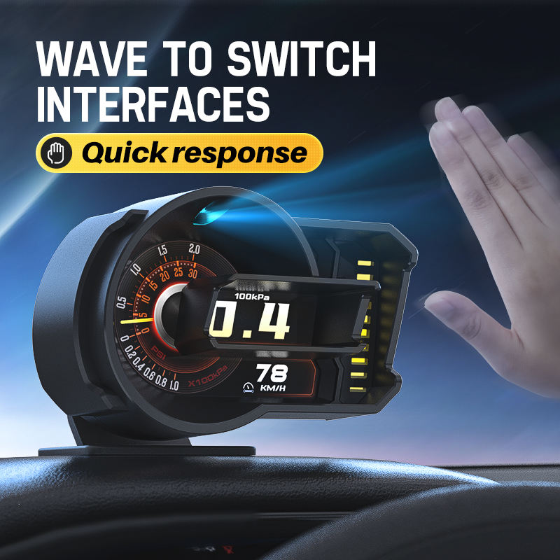 HUD OBD2+GPS Head Up Display G - đánh giá và giá Hud Obd2 Multi Function Alarm