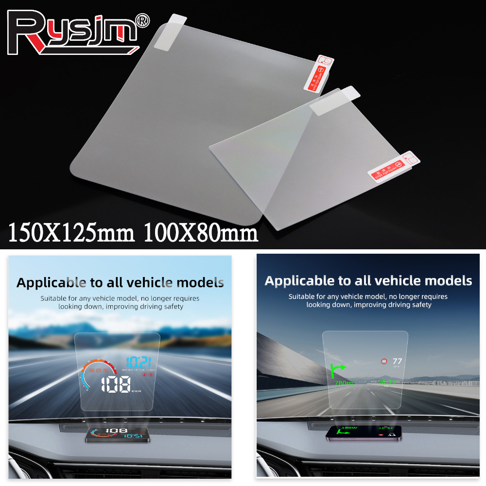 150X125mm 100X80mm Car HUD Ref - đánh giá và giá Hud Reflection Film Windshield