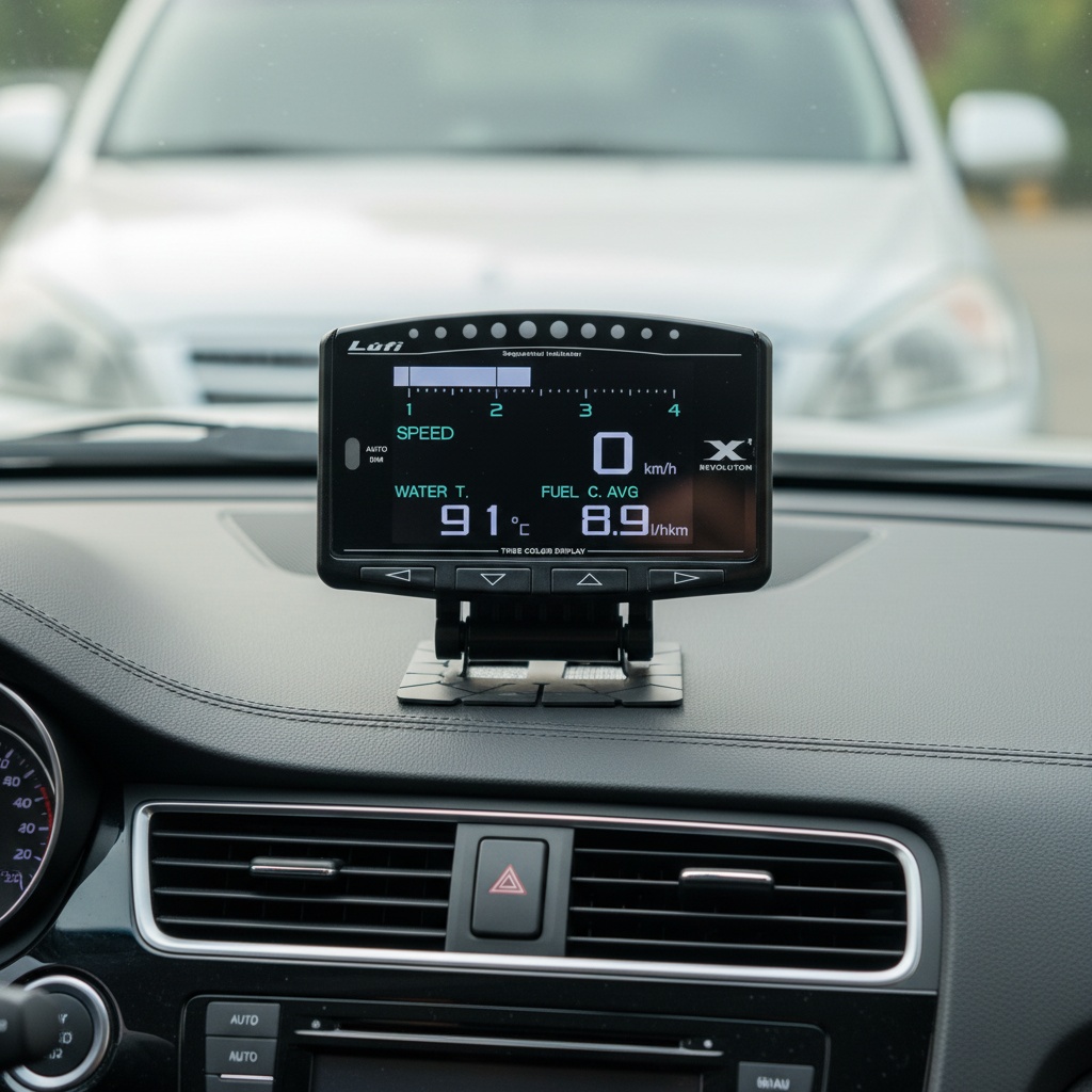 Lufi X1 OBD2 Digital Gauge Tur - đánh giá và giá Hud Display With Tire Pressure