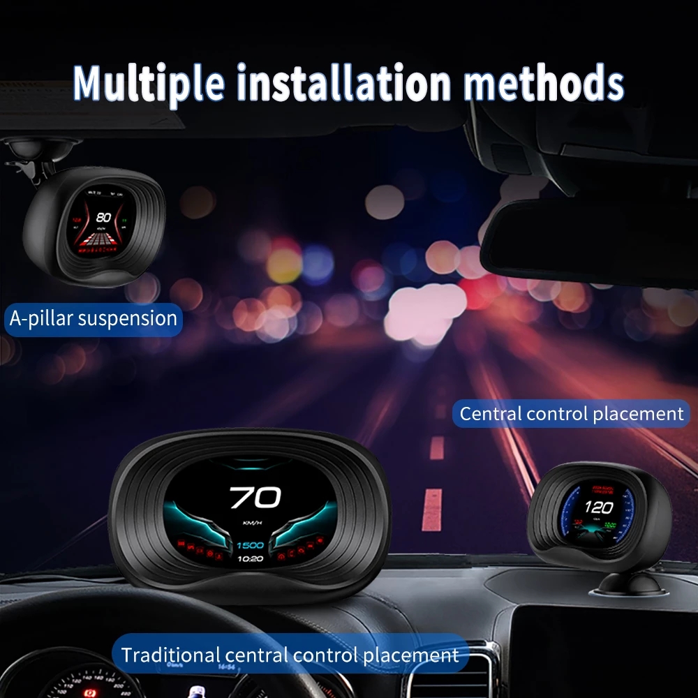 HUD Car GPS OBD2 Navigation He - đánh giá và giá Car Heads Up Display Navigation