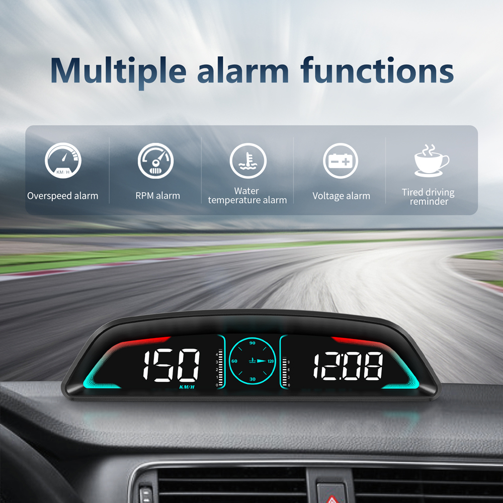 B3 OBD2 HUD Multifunctional Di - đánh giá và giá Hud Obd2 Multi Function Alarm