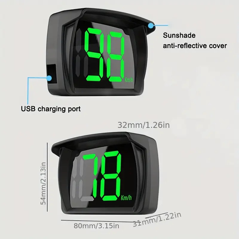 Universal Digital Car GPS Spee - đánh giá và giá Hud Speedometer Digital Universal